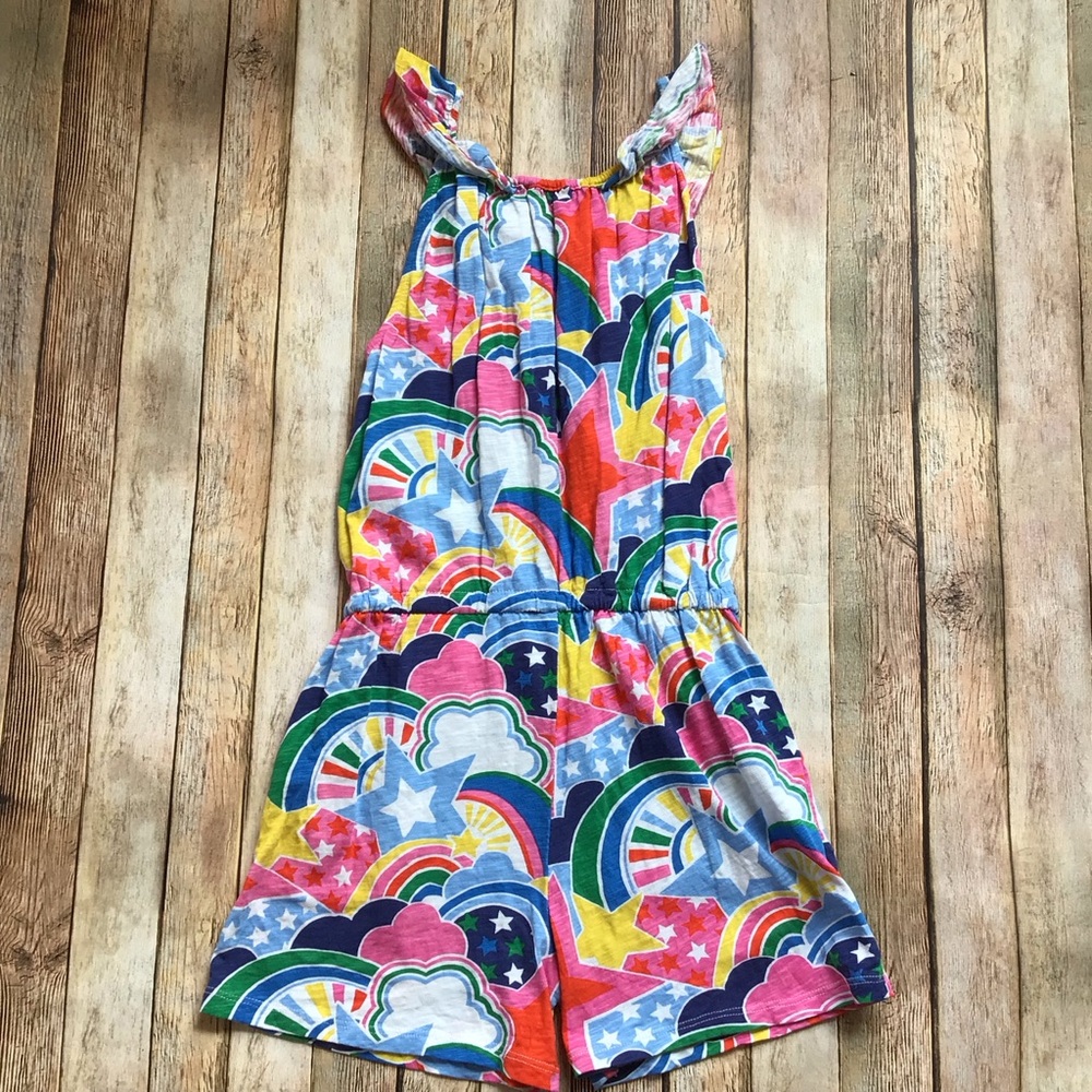 Mini Boden Rainbow Star Romper 9/10 - Picture 2 of 3